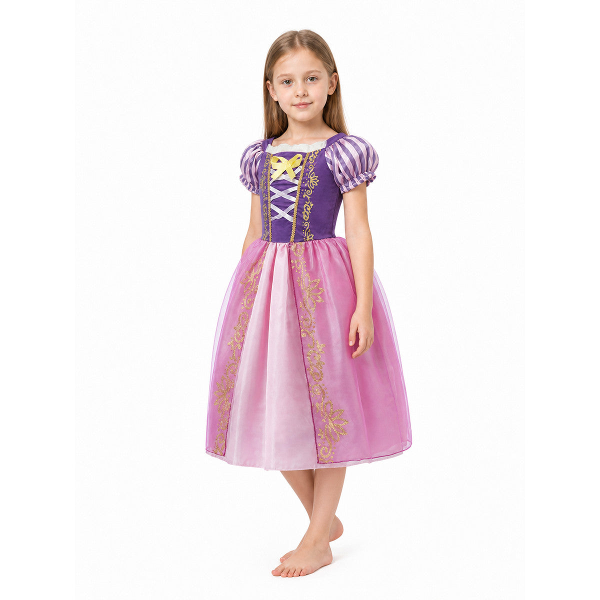 Rapunzel Princess Costume with Corset and Full Skirt Costumes detail