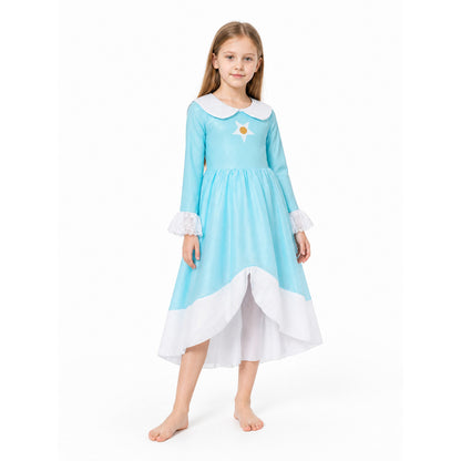Rosalina Dress, Light Blue with White Stars Costume Dresses detail