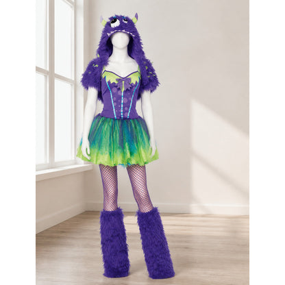 Monster Costume with Horns and a Full Skirt lifestyle