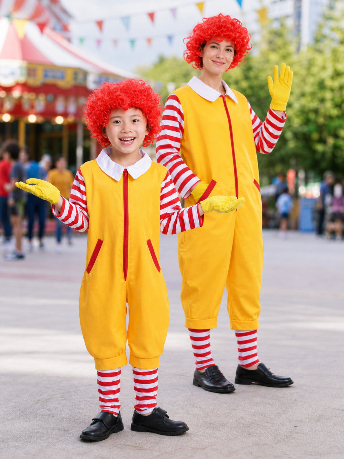 Clown Costume for Stage Performances lifestyle view