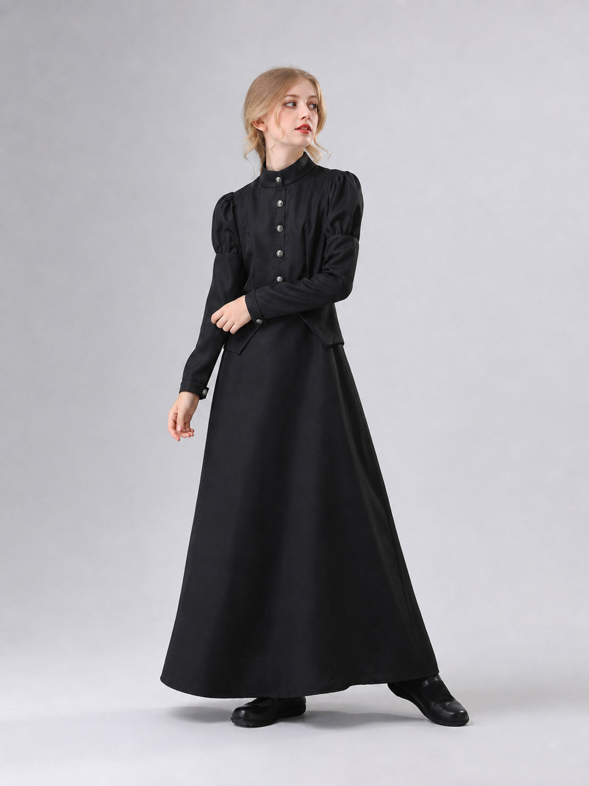 Witch Costume: Dress with Collar