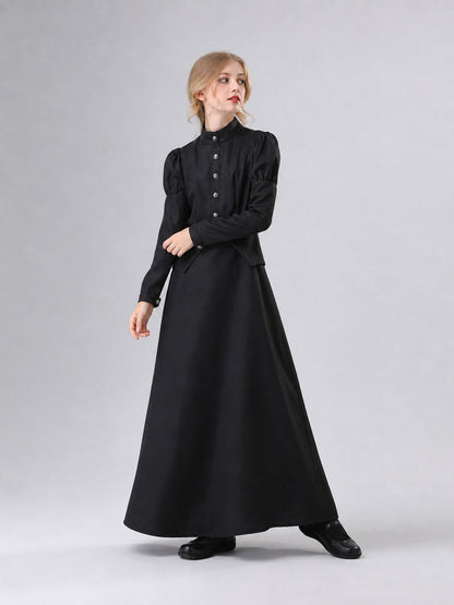 Witch Costume: Dress with Collar