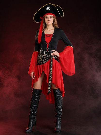 3-Piece Pirate Costume for Halloween main product view