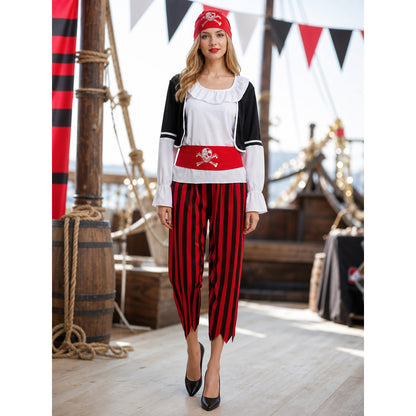 Pirate Costume Set for Halloween and Cosplay lifestyle