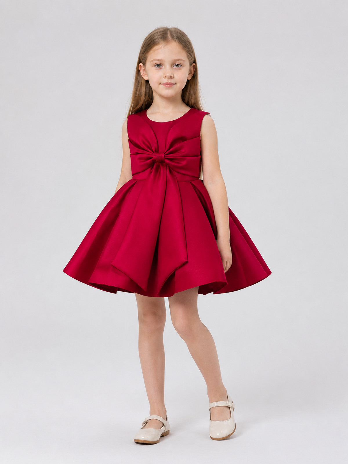Princess Tutu Dress with Bow for Flower Girls