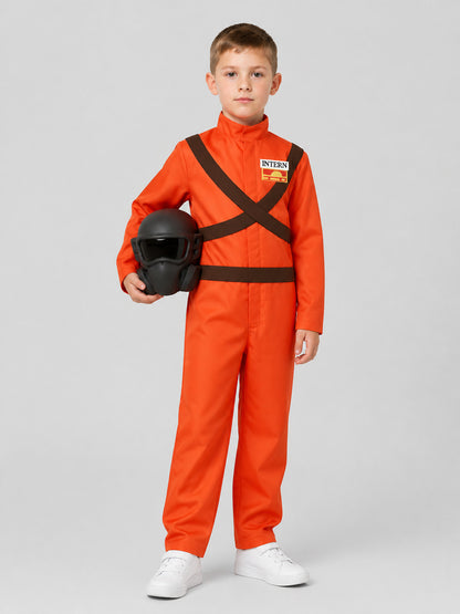 Lethal Company Cosplay Costume: Jumpsuit and Mask Costume Masks detail