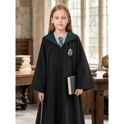 Wizard Costume: Hooded Robe with Tie lifestyle view