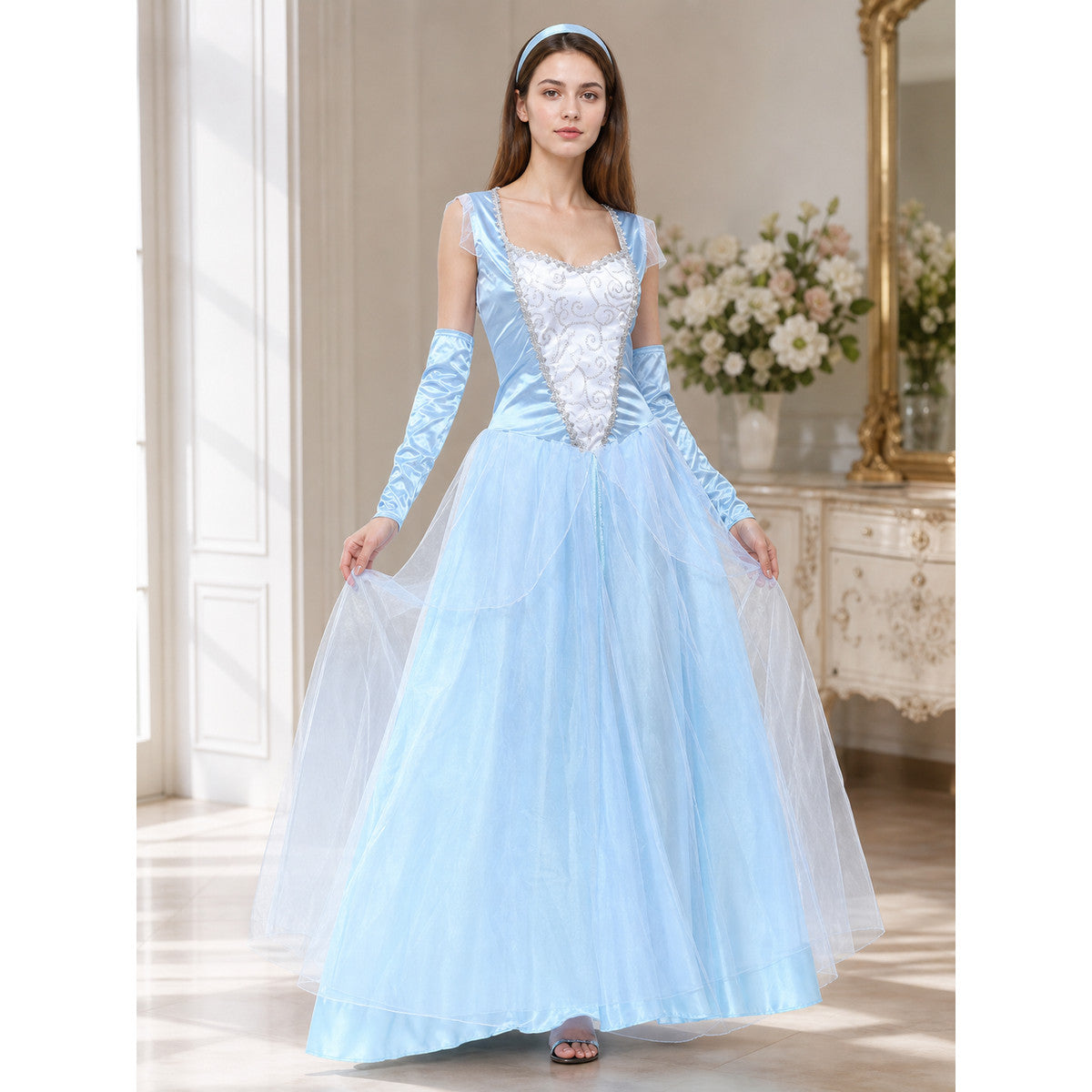 Carnival Cosplay Costume: Long Dress lifestyle