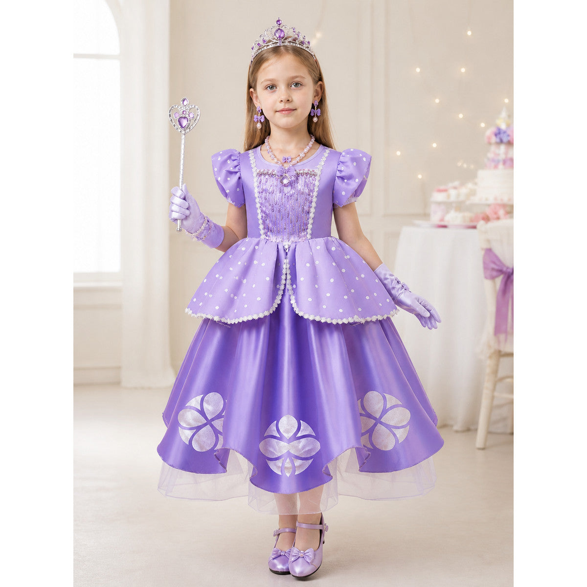 Princess Costume for Halloween and Cosplay lifestyle view