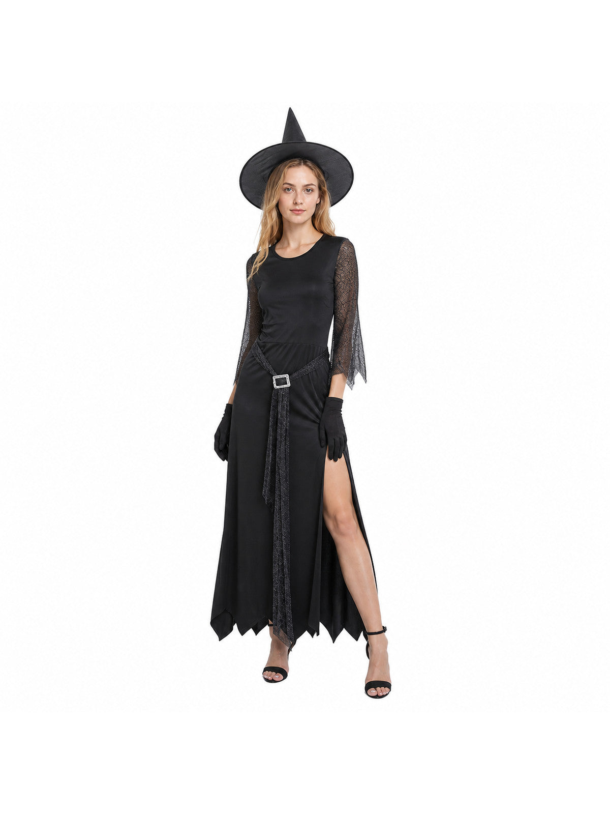 Cosplay Costume with Dress, Hat, Belt, and Gloves Costume Dresses detail