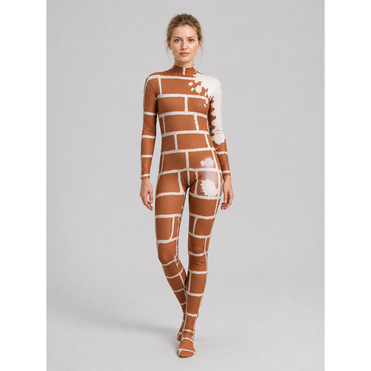 Chameleon Carnival Costume — One-Piece Jumpsuit lifestyle