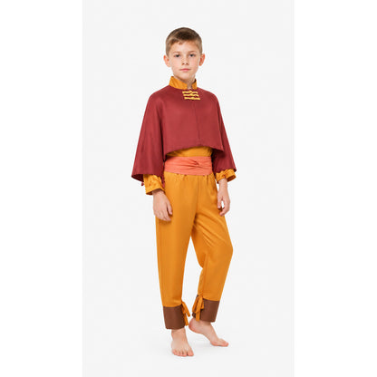Aang Cosplay Costume from Avatar for Halloween Costumes detail