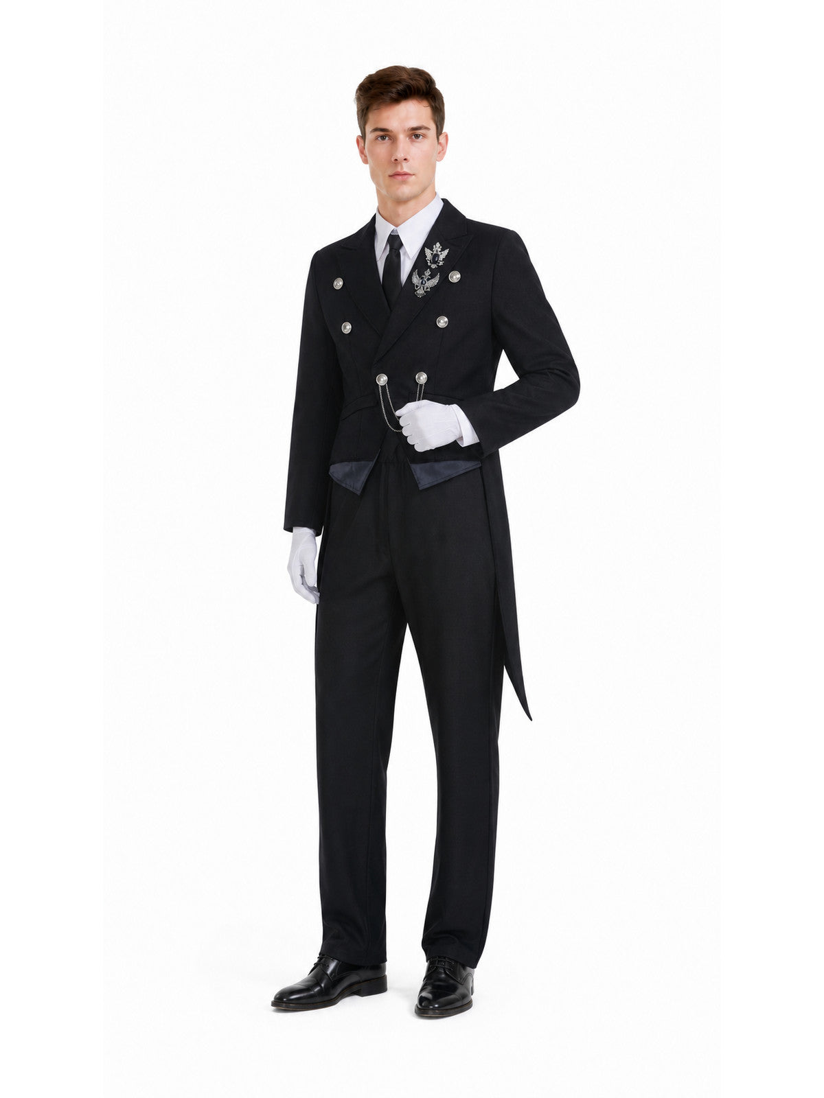 Cosplay Costume, Tailcoat with Vest and Trousers Costumes detail