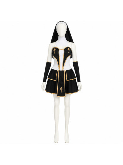 Religious Halloween Costume with a Cross Costumes detail