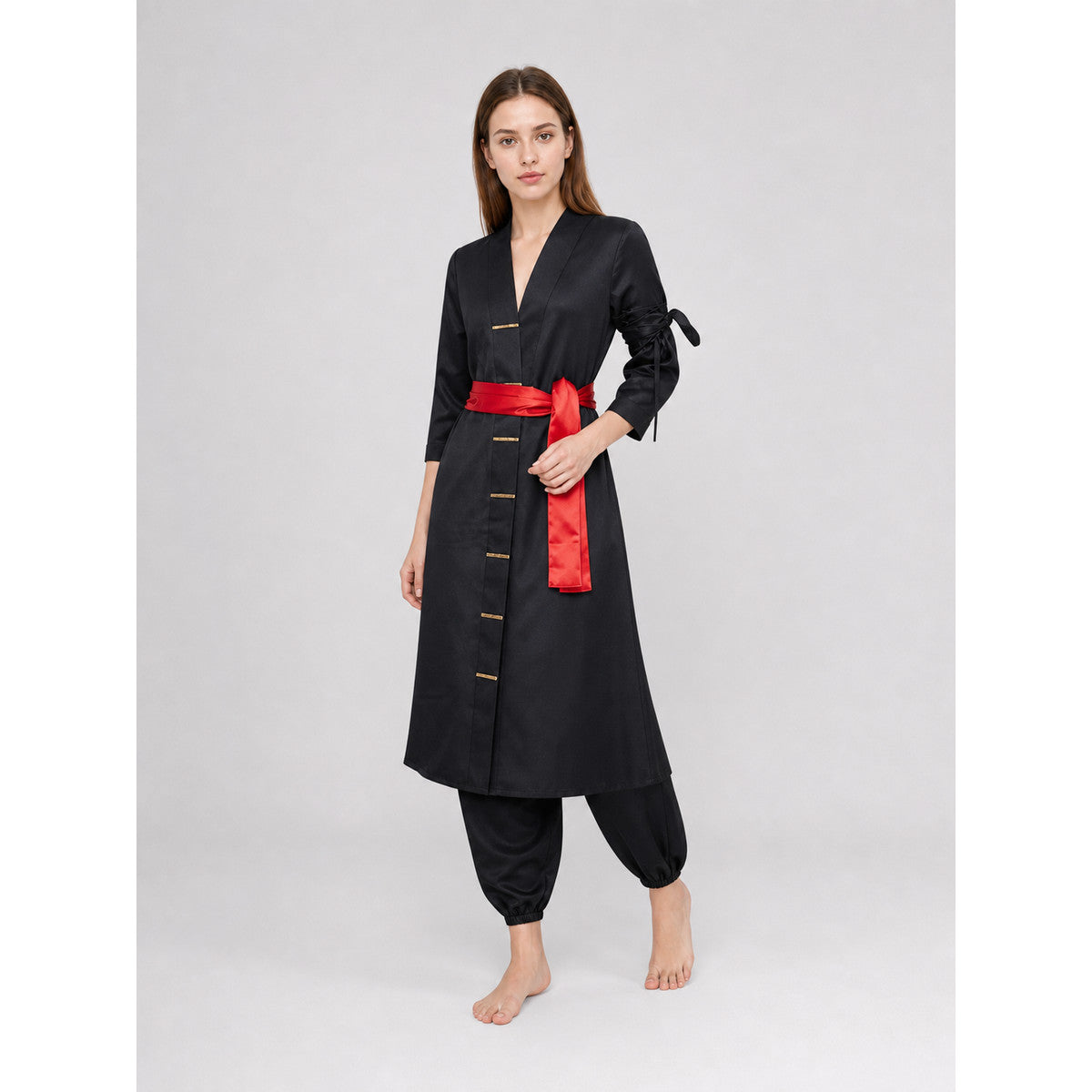 Zoro Cosplay Costume from One Piece: Robe, Pants, Belt