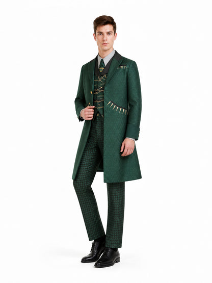 Cosplay Costume with Vest and Neck Scarf Costumes detail