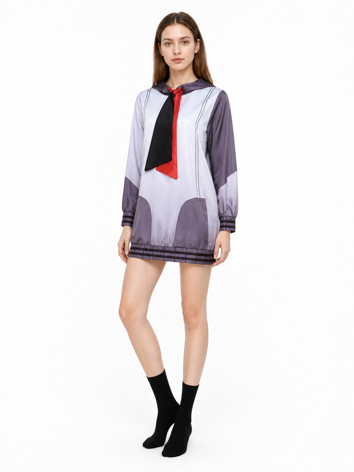 Cosplay Jumpsuit with Socks, Long Sleeves Costumes detail
