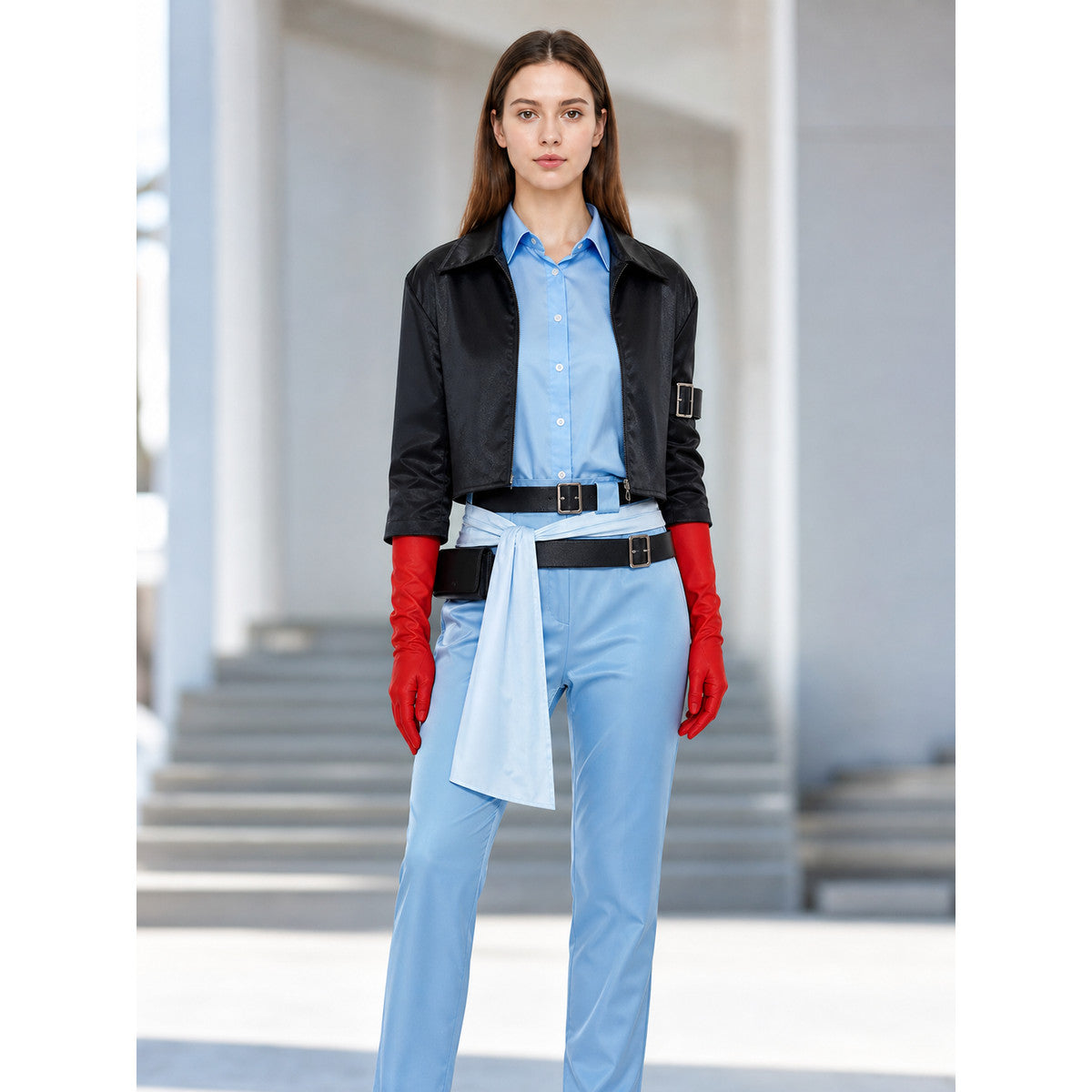 Sabo Cosplay Costume from One Piece with Accessories lifestyle