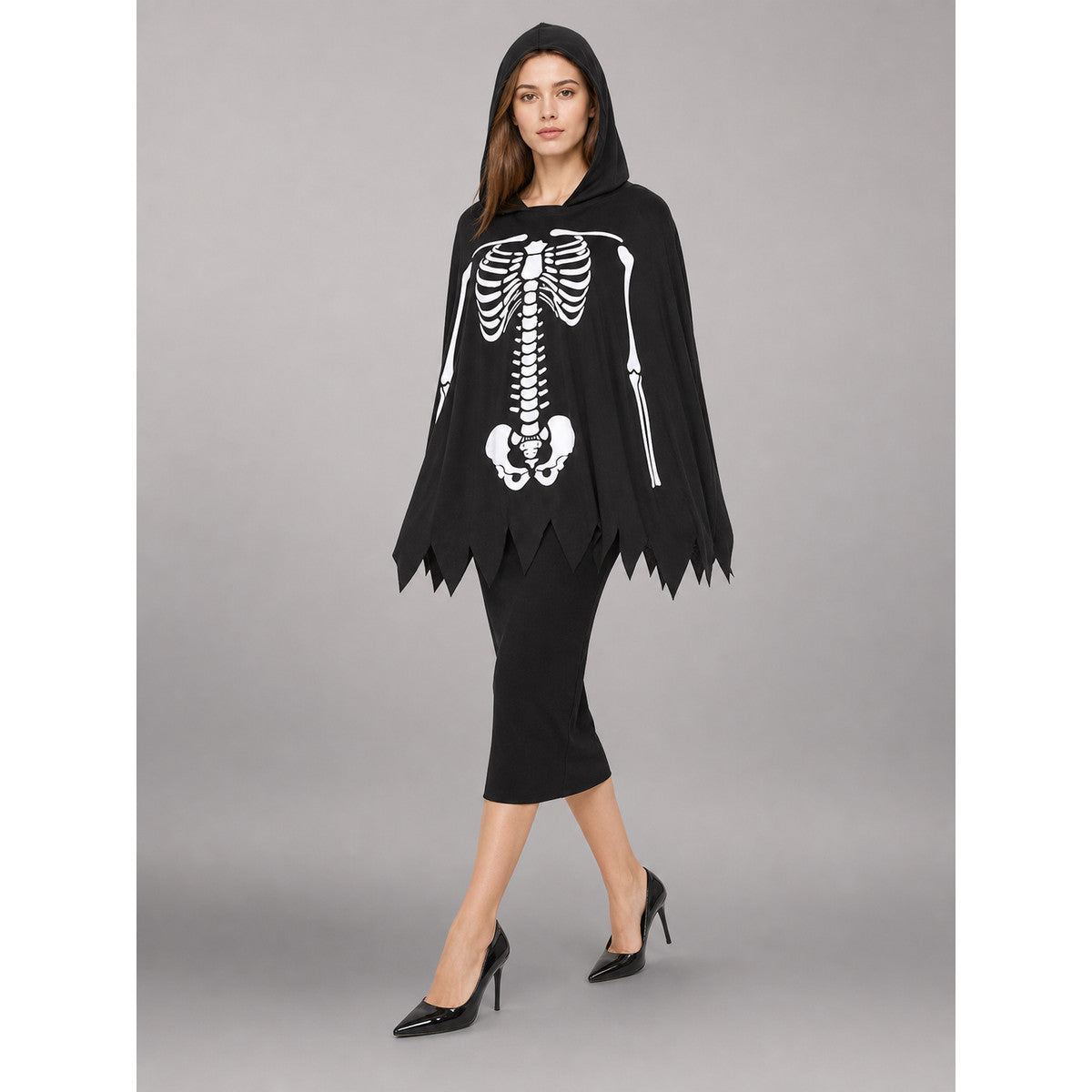 Skeleton Halloween Costume with Hood and Gloves occasion guide