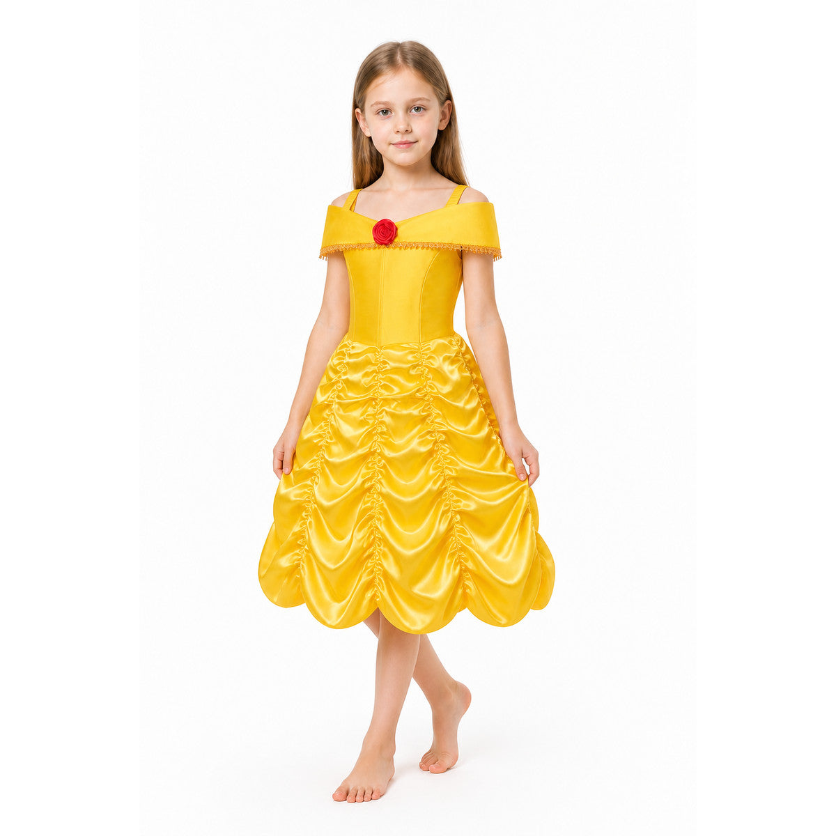 Princess Dress with a Full Skirt for Halloween Costume Dresses detail