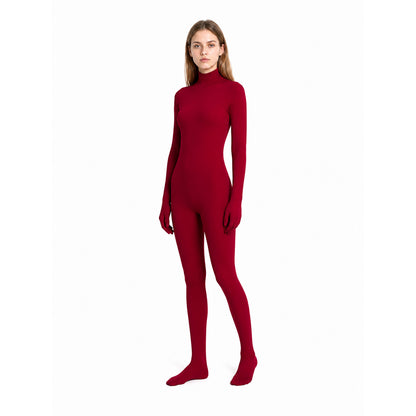 Hooded jumpsuit with covered hands and feet product detail