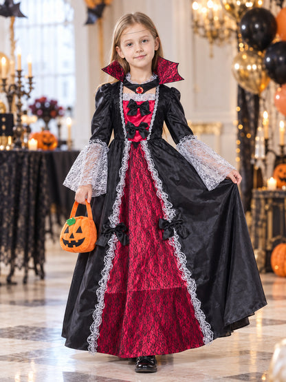 Vampire Costume with Long Dress lifestyle view
