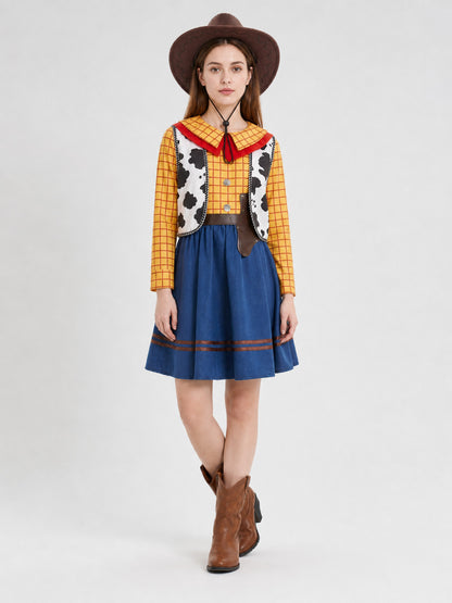 Children's Woody costume in Western style for cosplay and stage performances Costumes detail