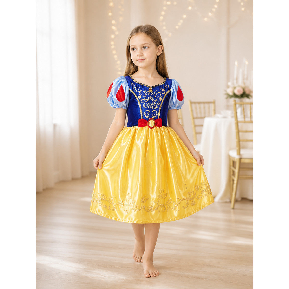 Blue and Yellow Princess Halloween Costume