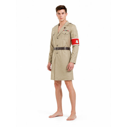 Attack on Titan Cosplay Costume Military Tunic Costumes detail
