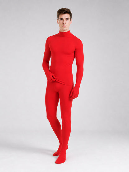 Red Morph Suit for Cosplay and Stage Performances Costumes detail