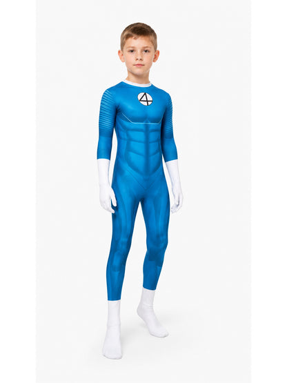 Fantastic Four Jumpsuit with Muscles and Number 4