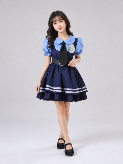 Bunny Stage Costume with Ears and Full Skirt