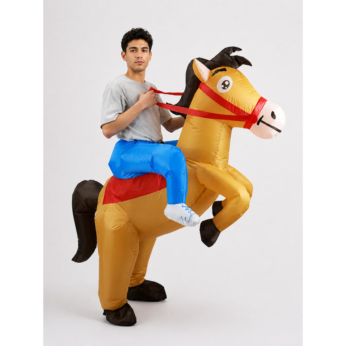 Inflatable Horse Costume for Carnival Parties main product view