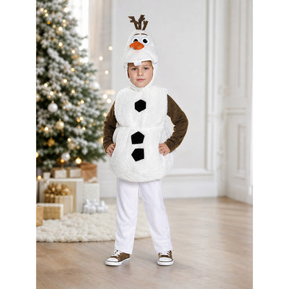 Snowman Costume for Kids and Parties lifestyle