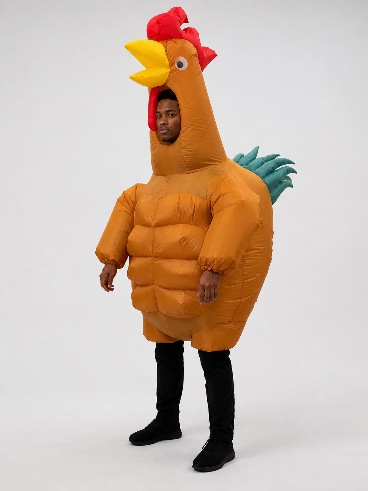 Inflatable Chicken Costume, Carnival One-Piece Outfit