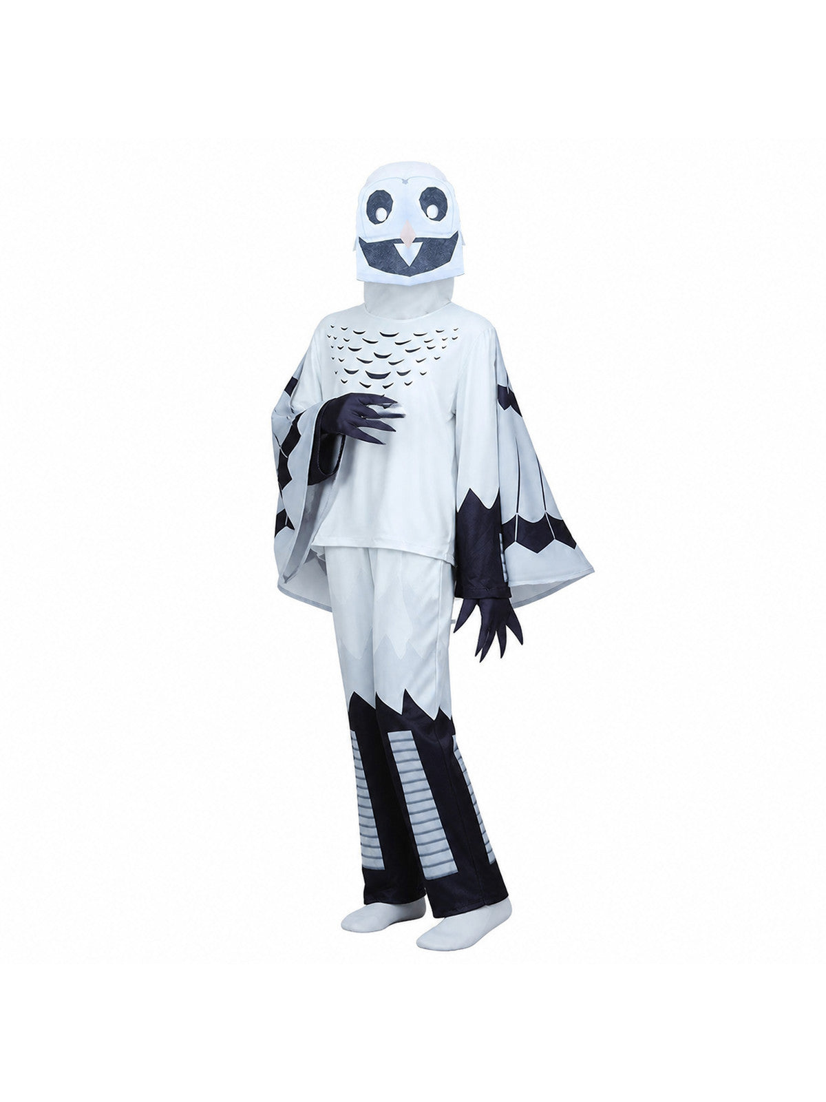 Children's owl costume with wings and mask Costume Masks detail