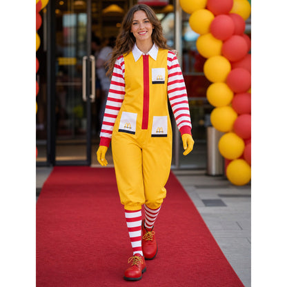 Carnival One-Piece Clown Costume for Cosplay lifestyle
