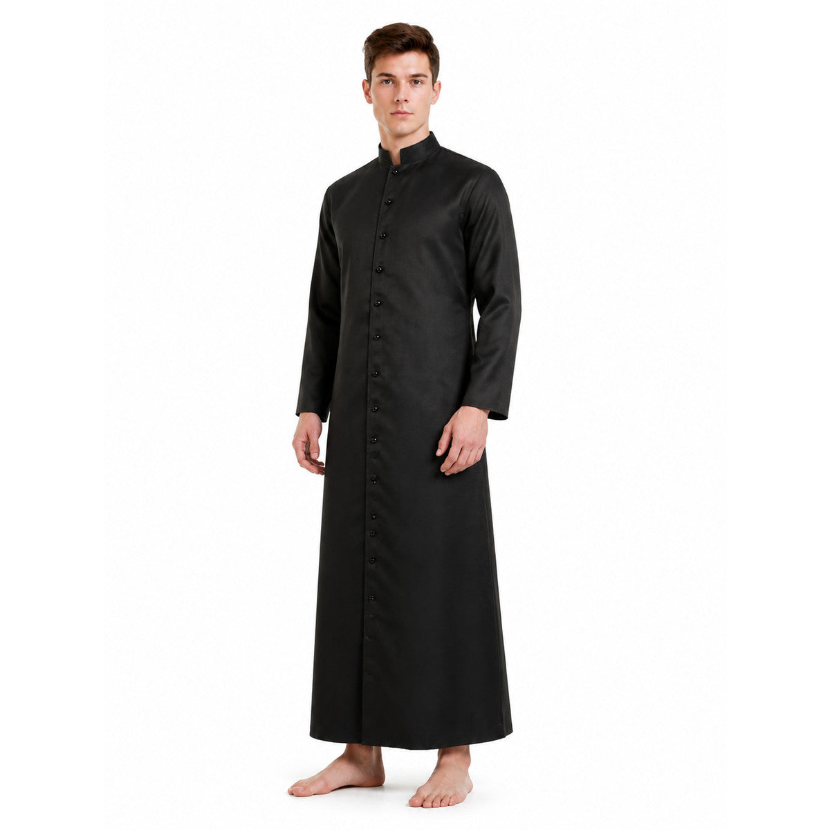 Black Death Cloak with Cross for Halloween Costume Capes detail