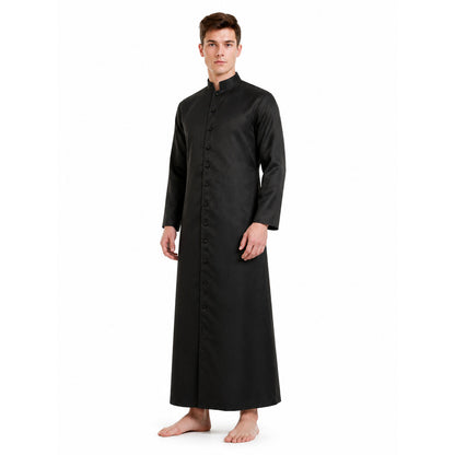 Black Death Cloak with Cross for Halloween Costume Capes detail