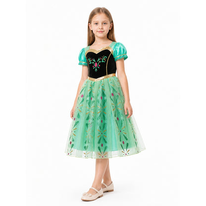 Girls' Princess Carnival Dress with a Full Skirt Costume Dresses detail