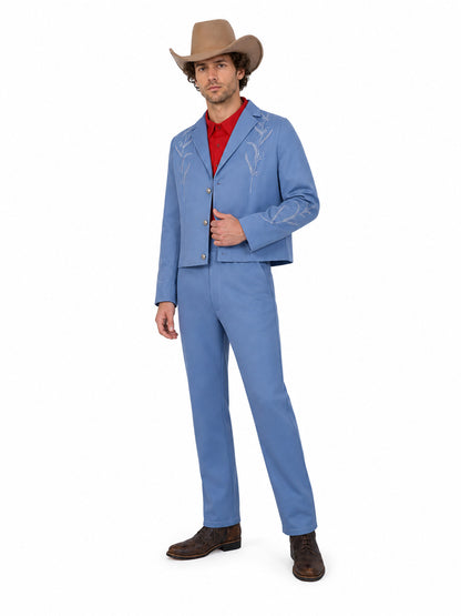 Freddie Costume with Embroidery and Cowboy Hat Costume Headwear detail