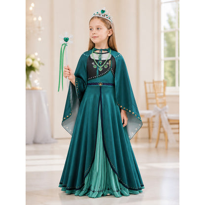 Princess Costume with Cape for Halloween lifestyle view