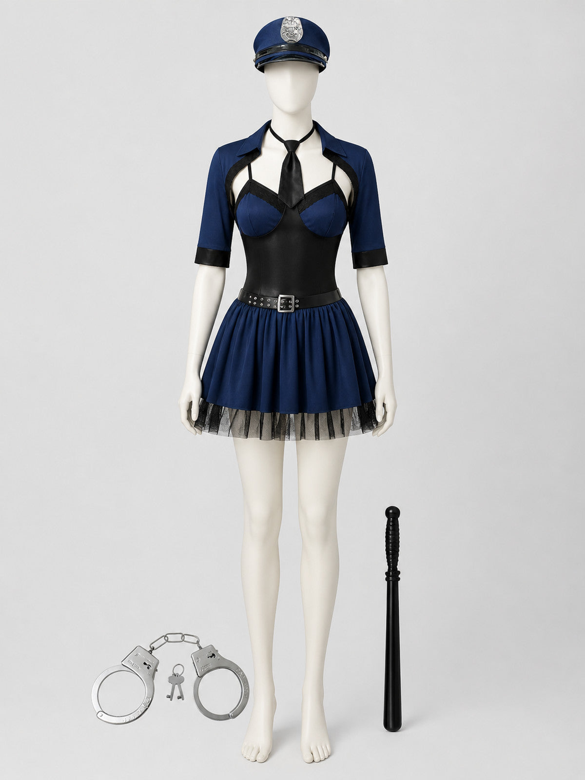 Police Costume with Accessories Costume Accessories detail