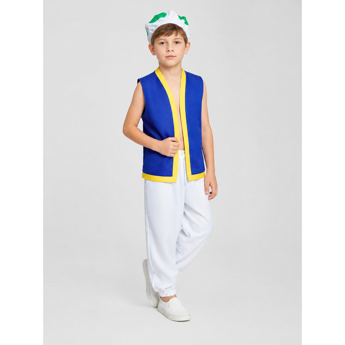 Rosalina Cosplay Costume: Top, Pants, and Hat Costume Headwear detail