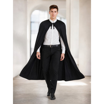 Black Long Cape for Halloween and the Stage lifestyle view