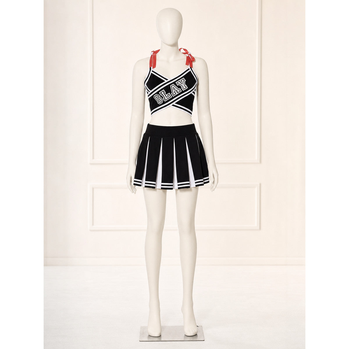 Cheerleading-Style Performance Costume: Top and Skirt