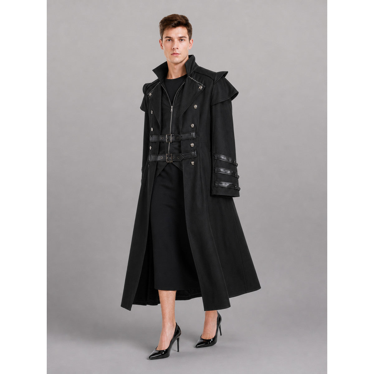 Long Black Gothic Carnival Cape occasion guide