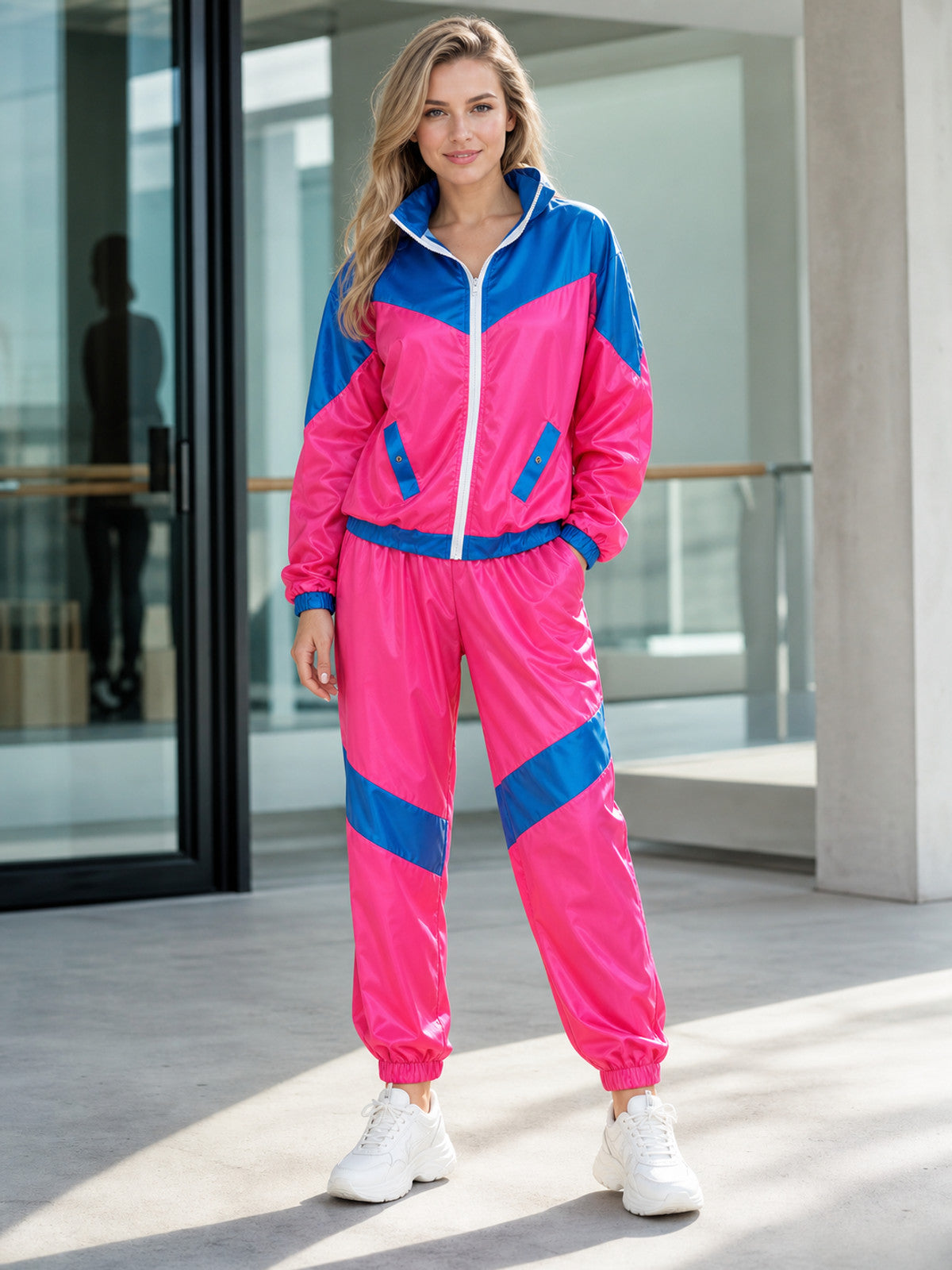 Retro Disco Costume with Jacket and Pants for Shows