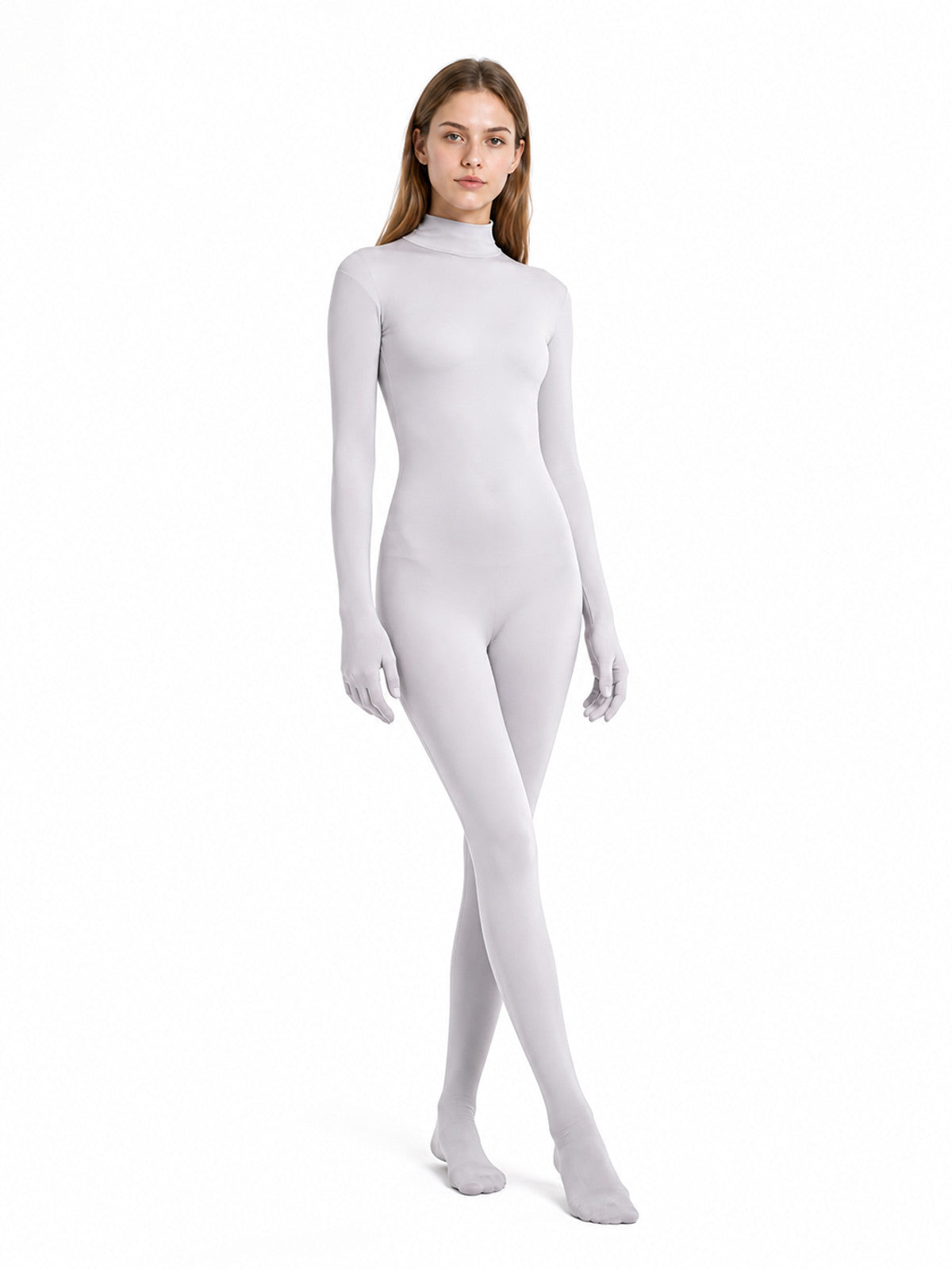 Zentai jumpsuit with enclosed hands and feet product detail