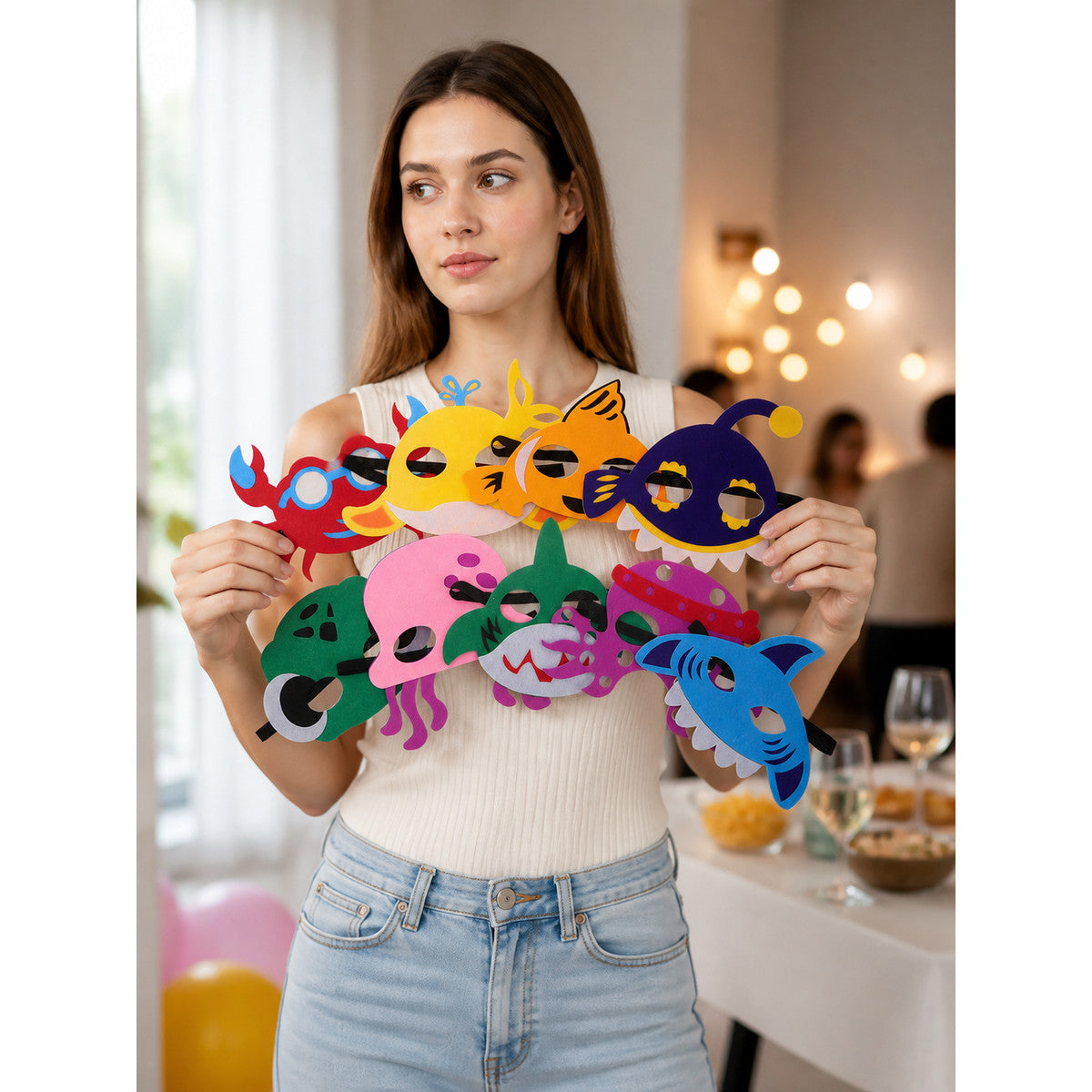Halloween Sea Animal Carnival Headwear lifestyle view